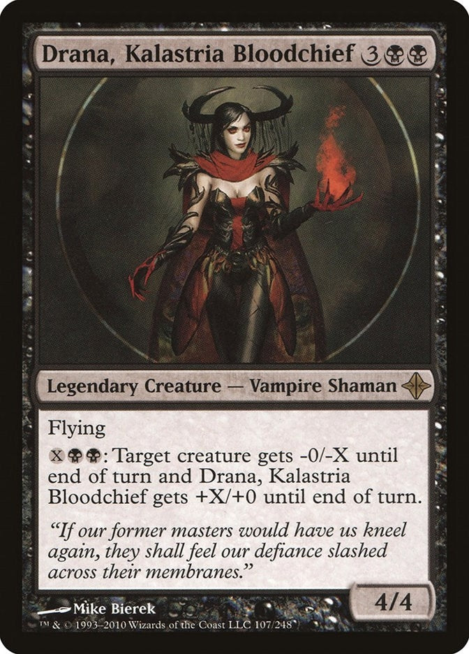 Image for Drana, Kalastria Bloodchief (107) [Rise of the Eldrazi] - Magic: The Gathering
