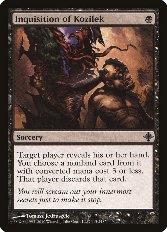 Image for Inquisition of Kozilek (115) [Rise of the Eldrazi] - Magic: The Gathering