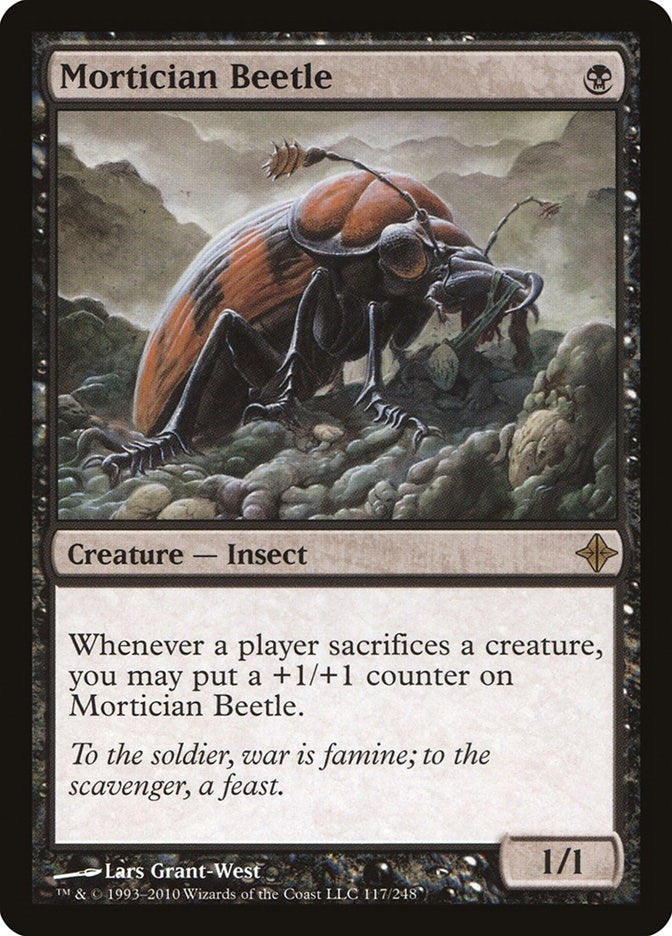 Image for Mortician Beetle (117) [Rise of the Eldrazi] - Magic: The Gathering