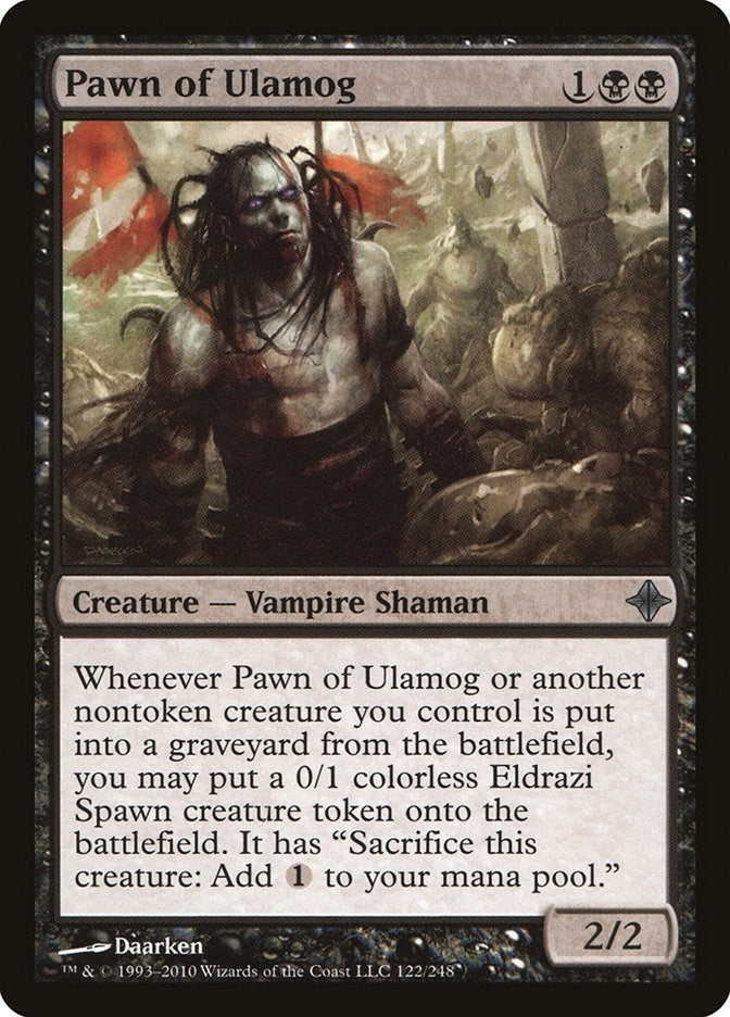 Image for Pawn of Ulamog (122) [Rise of the Eldrazi] - Magic: The Gathering