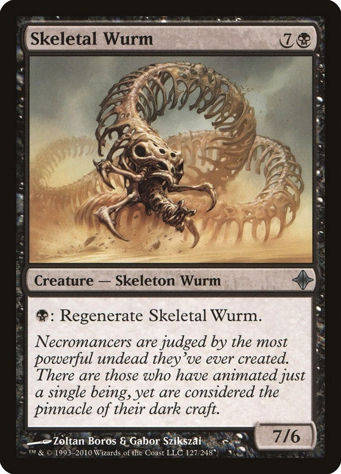 Image for Skeletal Wurm (127) [Rise of the Eldrazi] - Magic: The Gathering