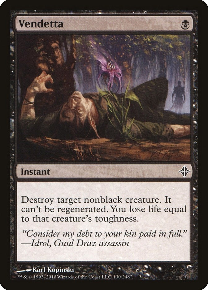 Image for Vendetta (130) [Rise of the Eldrazi] - Magic: The Gathering