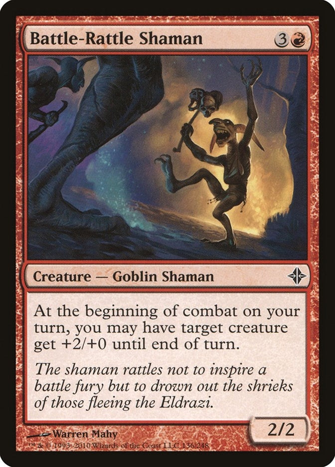 Image for Battle-Rattle Shaman (136) [Rise of the Eldrazi] - Magic: The Gathering