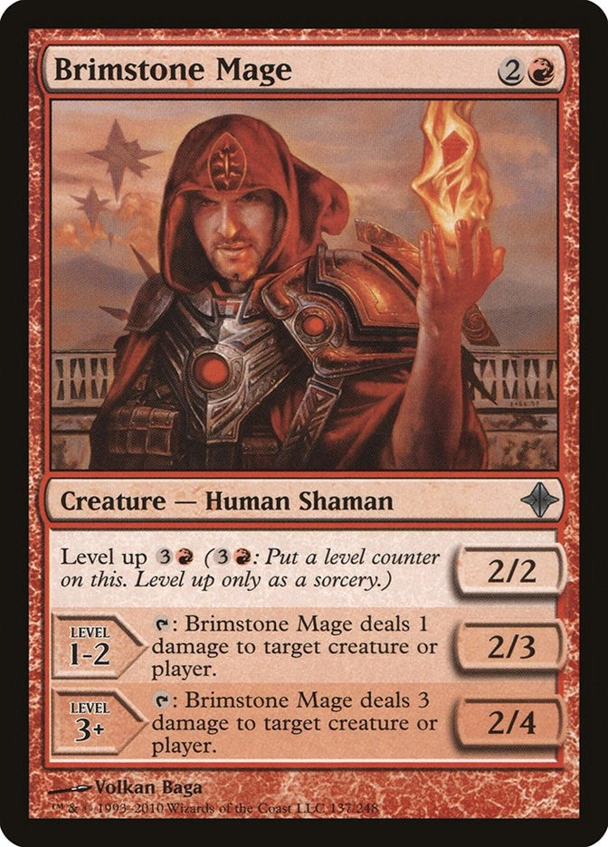 Image for Brimstone Mage (137) [Rise of the Eldrazi] - Magic: The Gathering