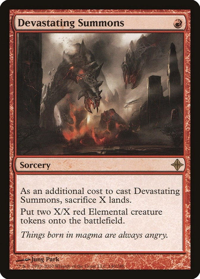 Image for Devastating Summons (140) [Rise of the Eldrazi] - Magic: The Gathering