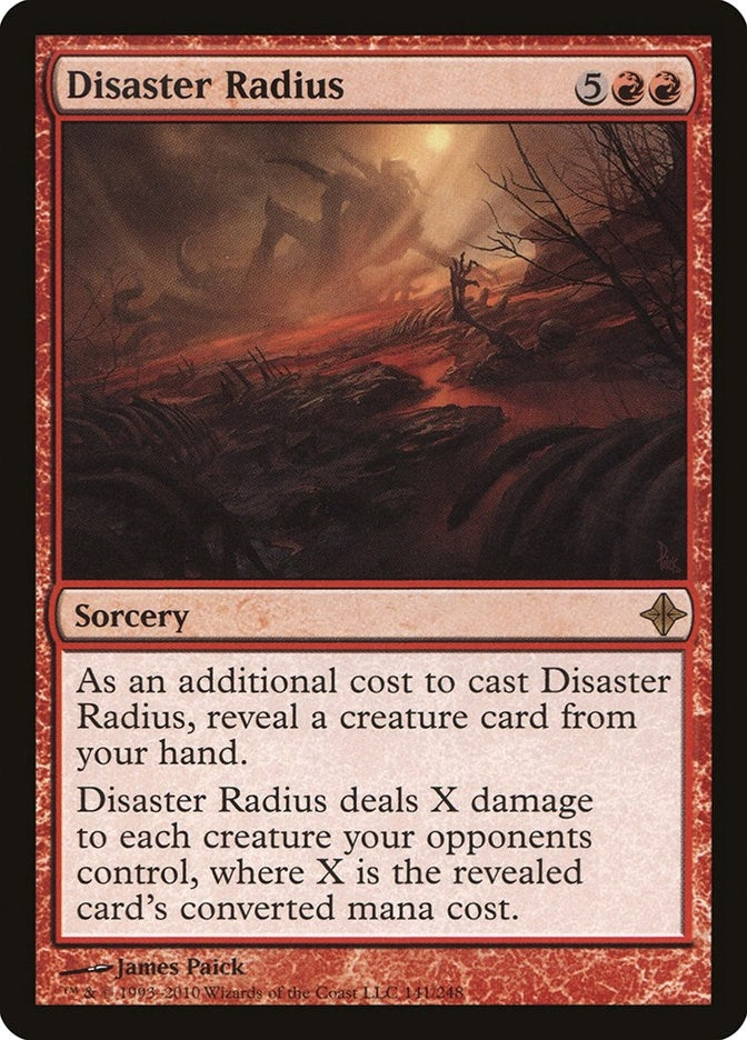 Image for Disaster Radius (141) [Rise of the Eldrazi] - Magic: The Gathering