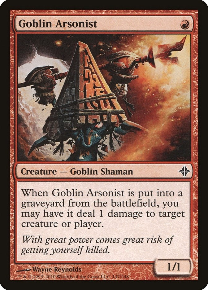Image for Goblin Arsonist (147) [Rise of the Eldrazi] - Magic: The Gathering