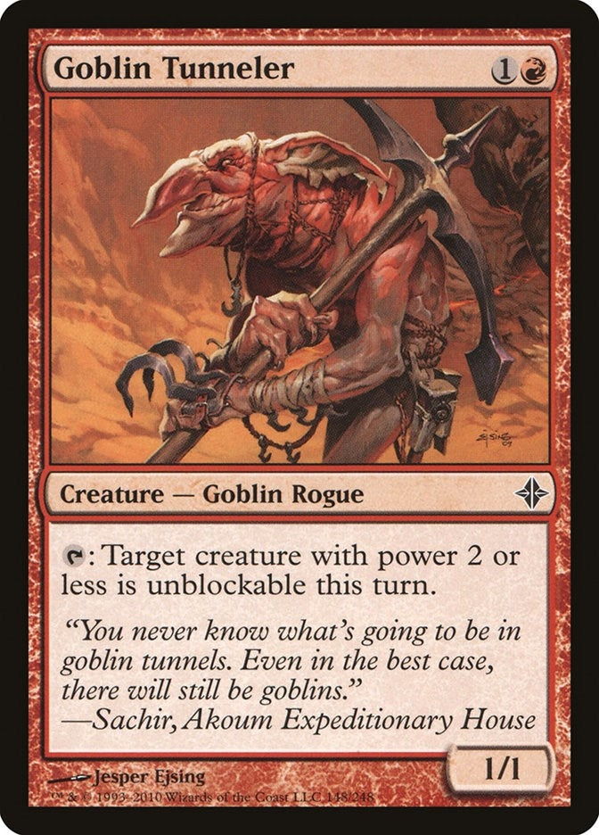 Image for Goblin Tunneler (148) [Rise of the Eldrazi] - Magic: The Gathering