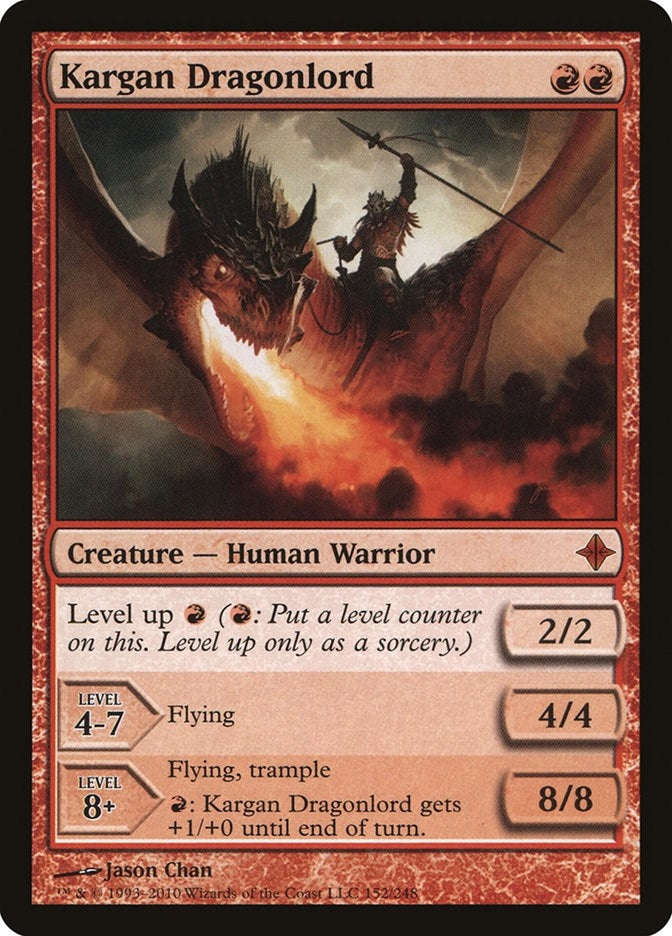 Image for Kargan Dragonlord (152) [Rise of the Eldrazi] - Magic: The Gathering