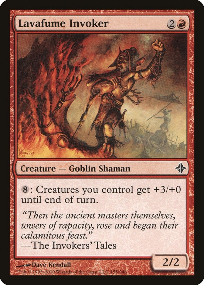 Image for Lavafume Invoker (155) [Rise of the Eldrazi] - Magic: The Gathering