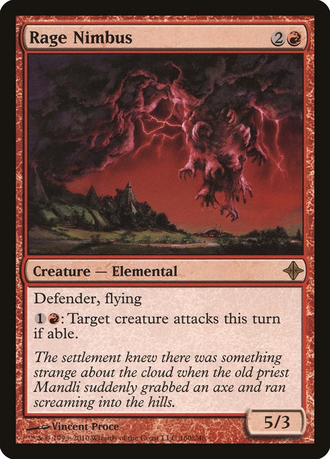 Image for Rage Nimbus (160) [Rise of the Eldrazi] - Magic: The Gathering