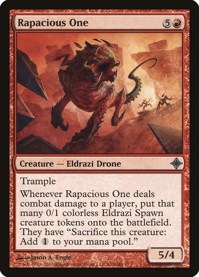 Image for Rapacious One (162) [Rise of the Eldrazi] - Magic: The Gathering
