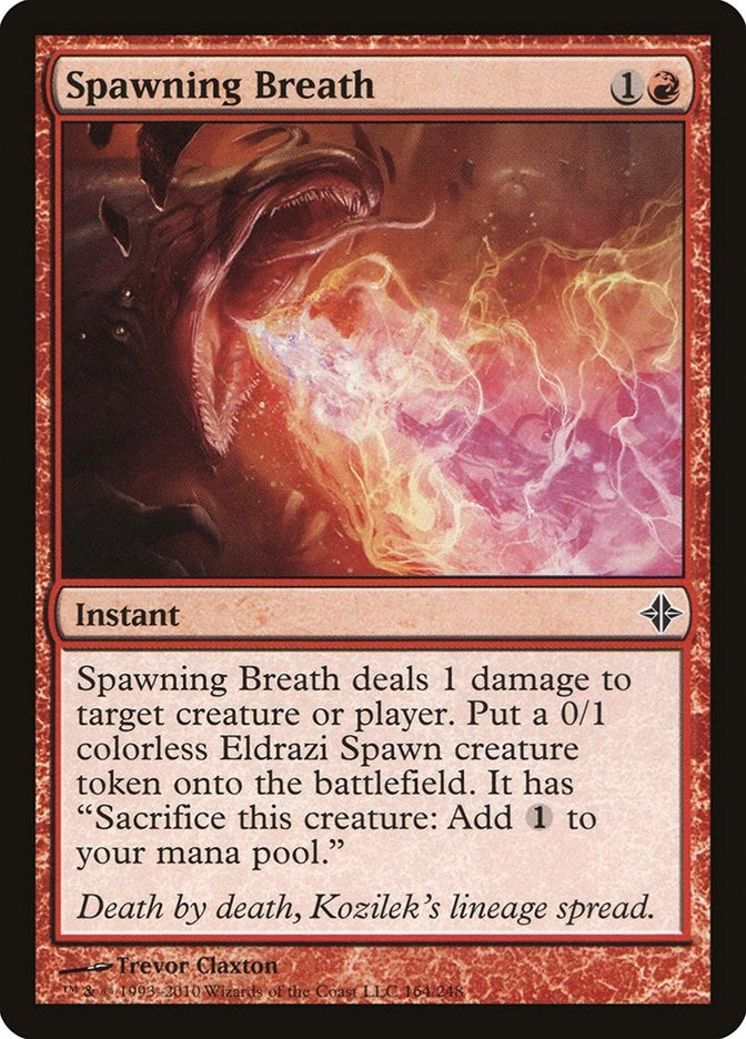 Image for Spawning Breath (164) [Rise of the Eldrazi] - Magic: The Gathering