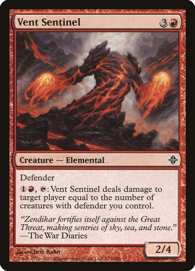 Image for Vent Sentinel (171) [Rise of the Eldrazi] - Magic: The Gathering