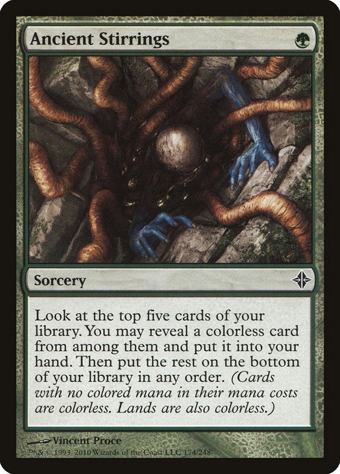 Image for Ancient Stirrings (174) [Rise of the Eldrazi] - Magic: The Gathering