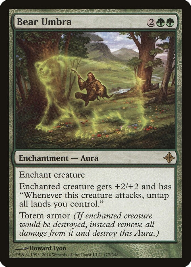 Image for Bear Umbra (177) [Rise of the Eldrazi] - Magic: The Gathering