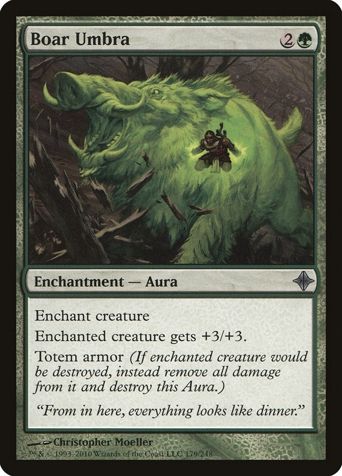 Image for Boar Umbra (179) [Rise of the Eldrazi] - Magic: The Gathering