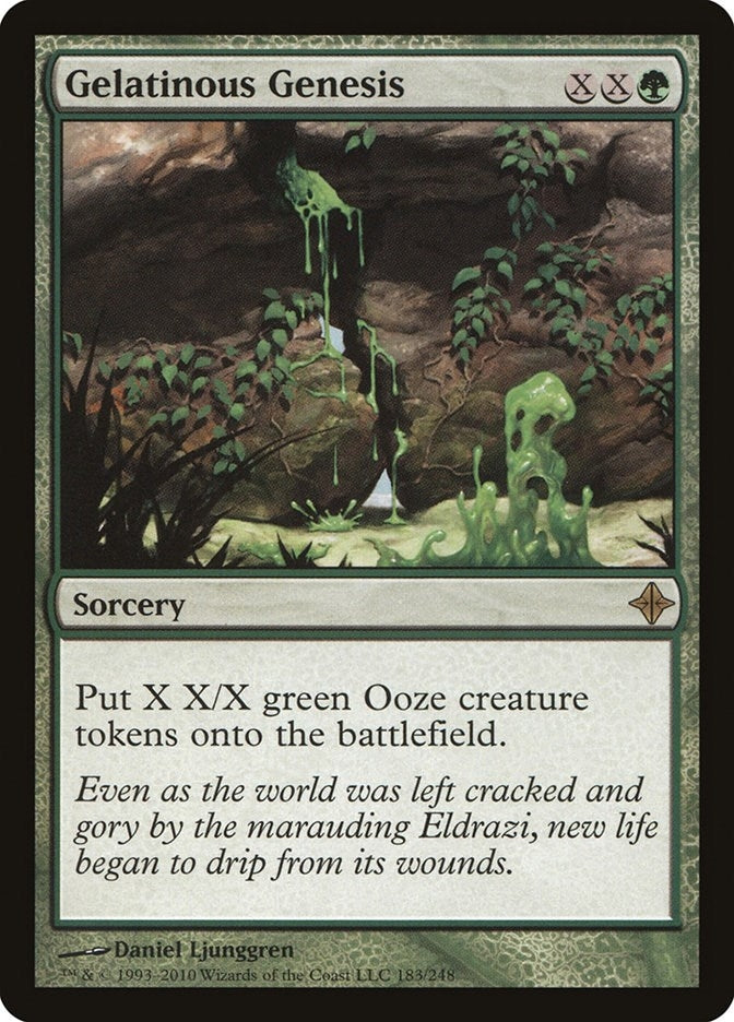 Image for Gelatinous Genesis (183) [Rise of the Eldrazi] - Magic: The Gathering