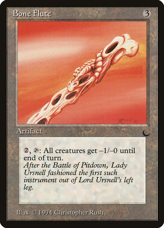 Image for Bone Flute [The Dark] - Magic: The Gathering