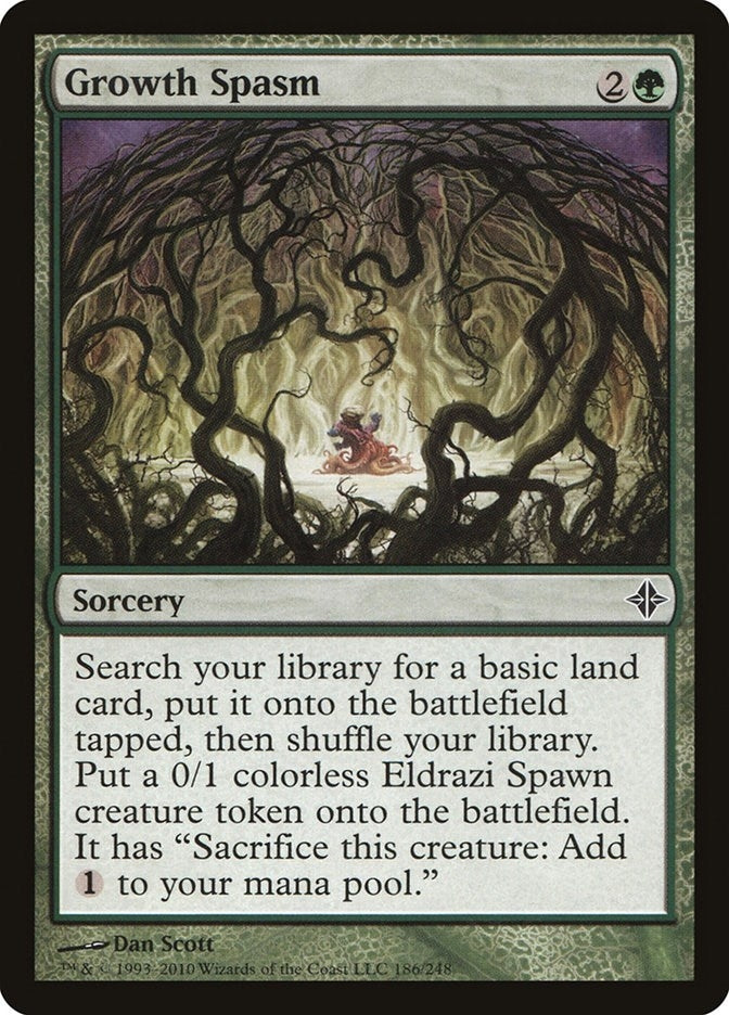 Image for Growth Spasm (186) [Rise of the Eldrazi] - Magic: The Gathering