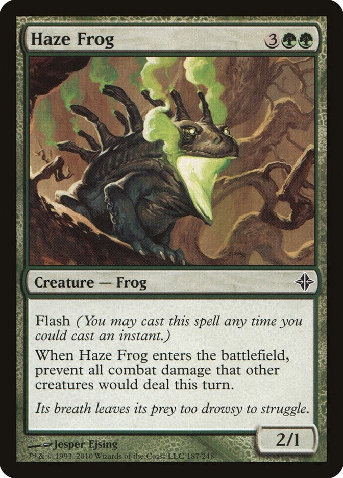 Image for Haze Frog (187) [Rise of the Eldrazi] - Magic: The Gathering
