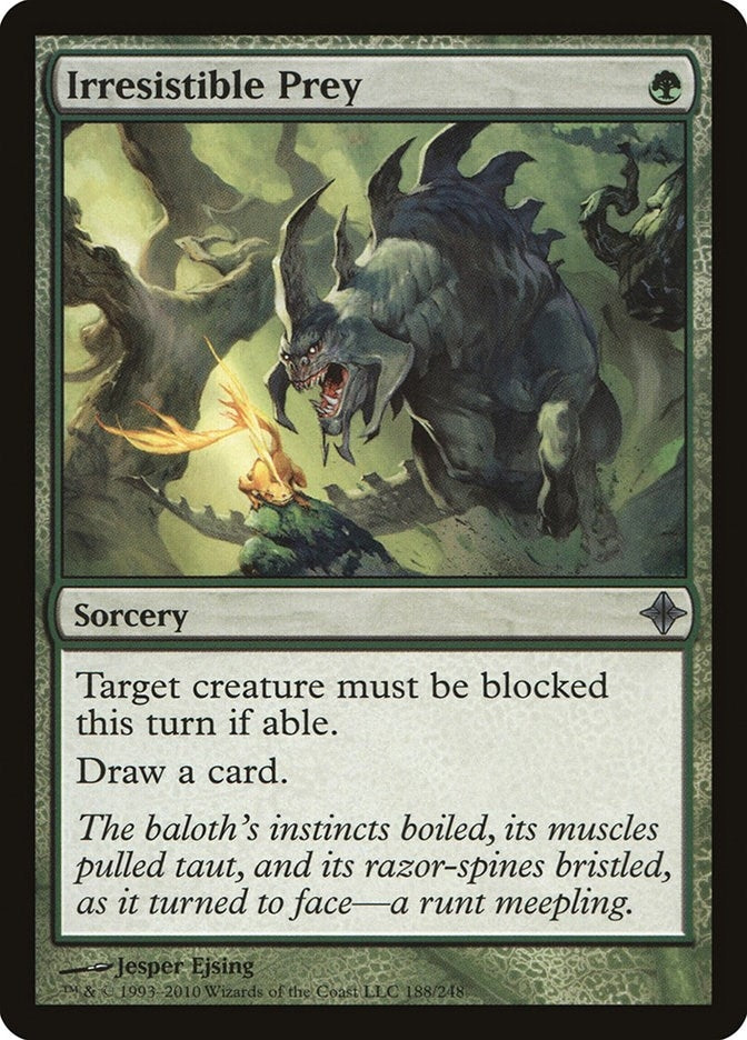 Image for Irresistible Prey (188) [Rise of the Eldrazi] - Magic: The Gathering