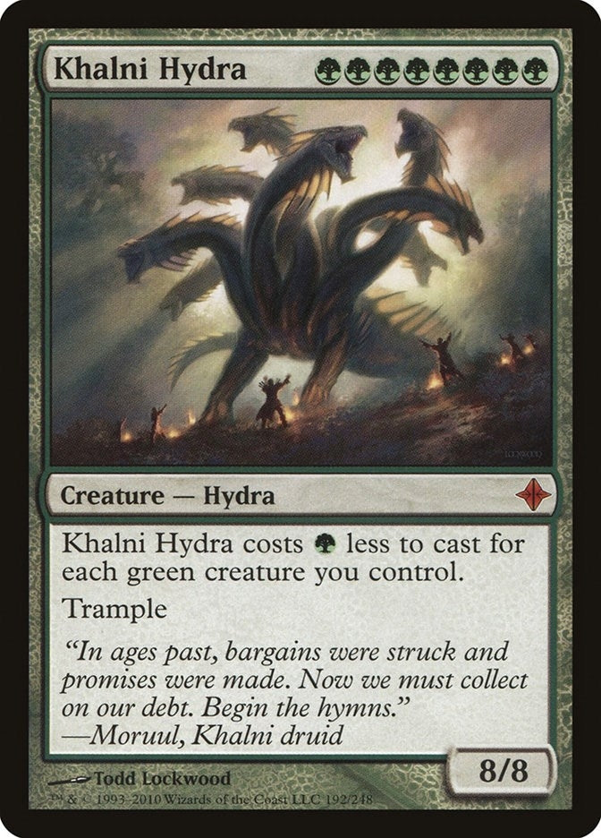 Image for Khalni Hydra (192) [Rise of the Eldrazi] - Magic: The Gathering