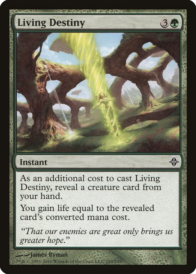 Image for Living Destiny (195) [Rise of the Eldrazi] - Magic: The Gathering