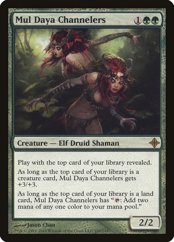 Image for Mul Daya Channelers (198) [Rise of the Eldrazi] - Magic: The Gathering