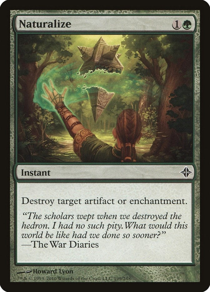 Image for Naturalize (199) [Rise of the Eldrazi] - Magic: The Gathering