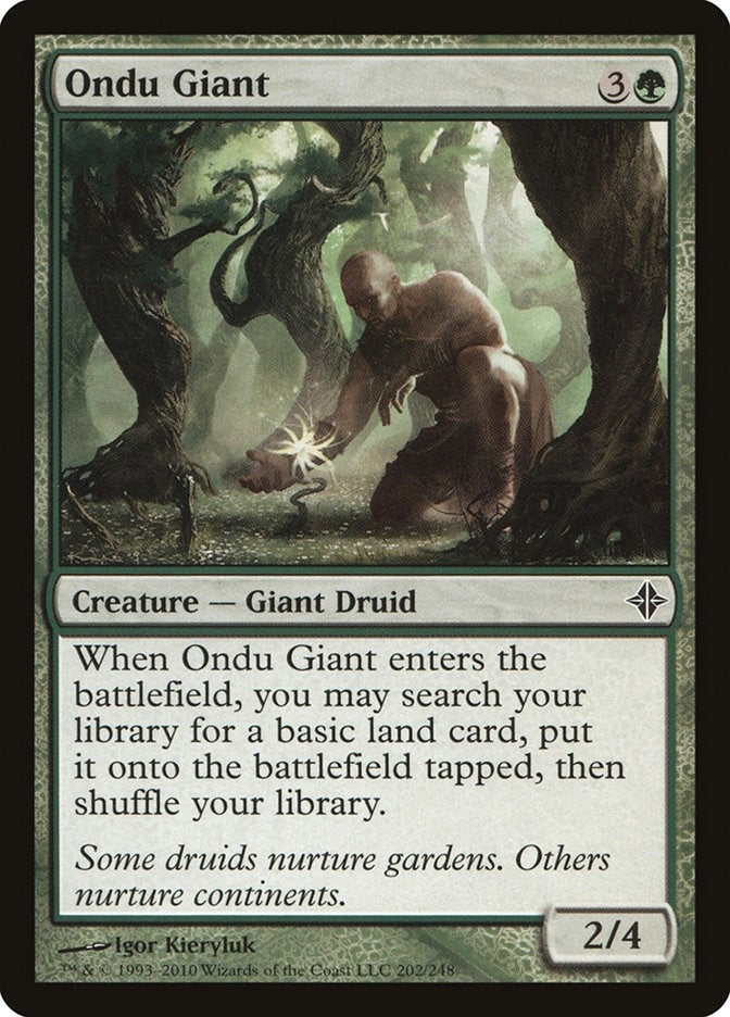 Image for Ondu Giant (202) [Rise of the Eldrazi] - Magic: The Gathering