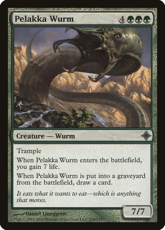 Image for Pelakka Wurm (204) [Rise of the Eldrazi] - Magic: The Gathering