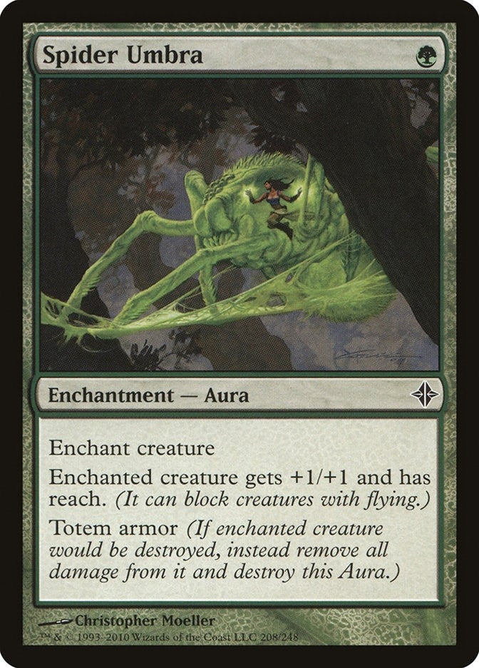 Image for Spider Umbra (208) [Rise of the Eldrazi] - Magic: The Gathering
