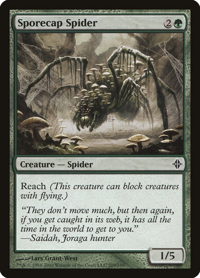 Image for Sporecap Spider (209) [Rise of the Eldrazi] - Magic: The Gathering