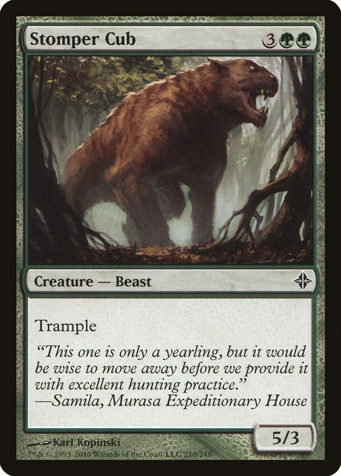Image for Stomper Cub (210) [Rise of the Eldrazi] - Magic: The Gathering