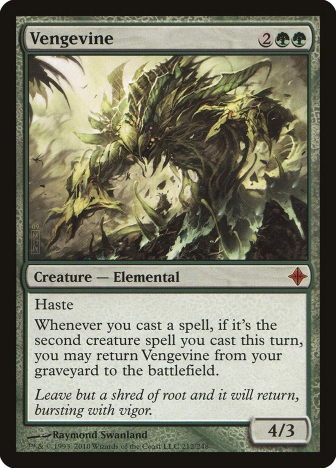 Image for Vengevine (212) [Rise of the Eldrazi] - Magic: The Gathering