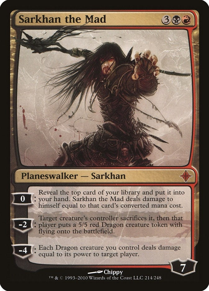 Image for Sarkhan the Mad (214) [Rise of the Eldrazi] - Magic: The Gathering