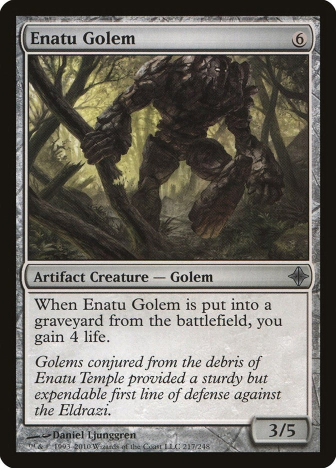 Image for Enatu Golem (217) [Rise of the Eldrazi] - Magic: The Gathering