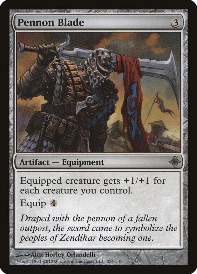 Image for Pennon Blade (221) [Rise of the Eldrazi] - Magic: The Gathering