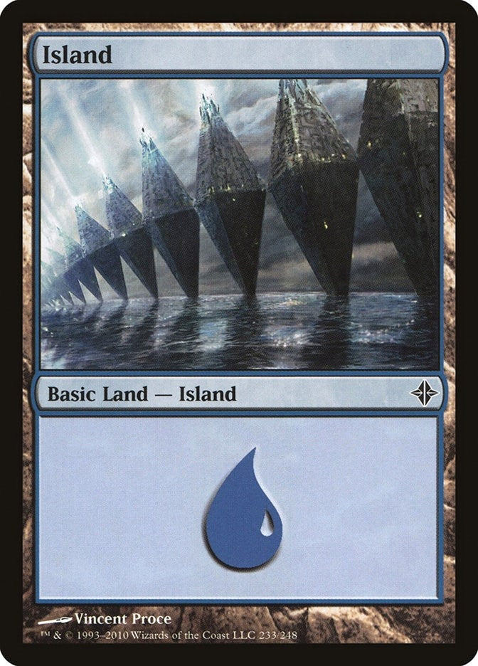 Image for Island (233) (233) [Rise of the Eldrazi] - Magic: The Gathering