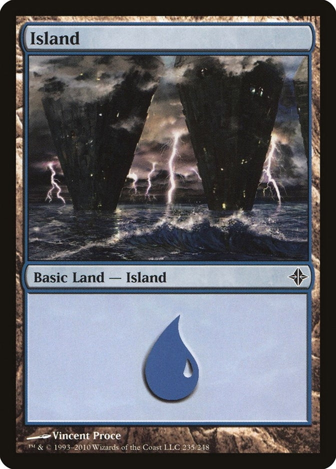 Image for Island (235) (235) [Rise of the Eldrazi] - Magic: The Gathering