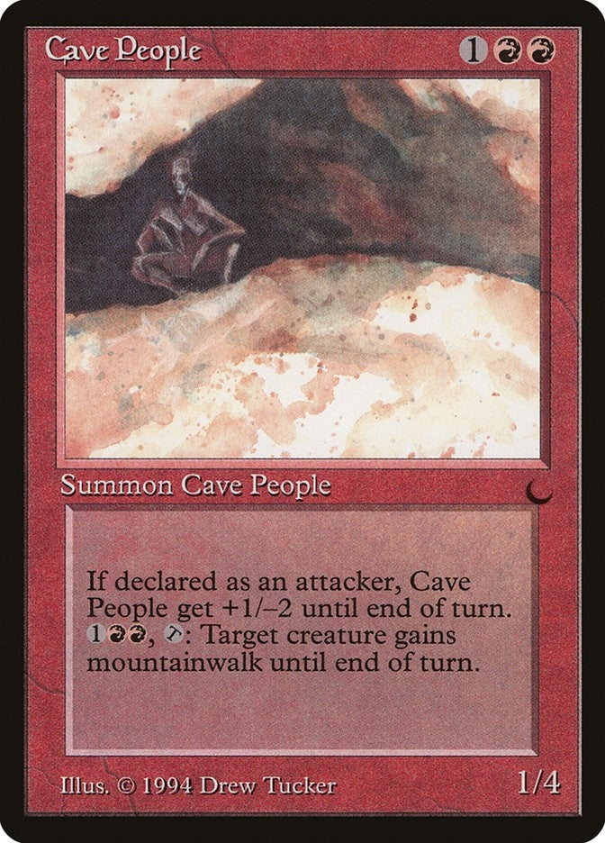 Image for Cave People [The Dark] - Magic: The Gathering