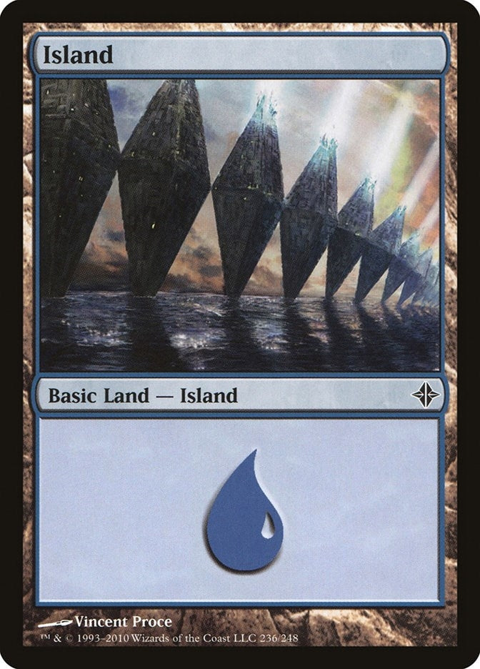 Image for Island (236) (236) [Rise of the Eldrazi] - Magic: The Gathering