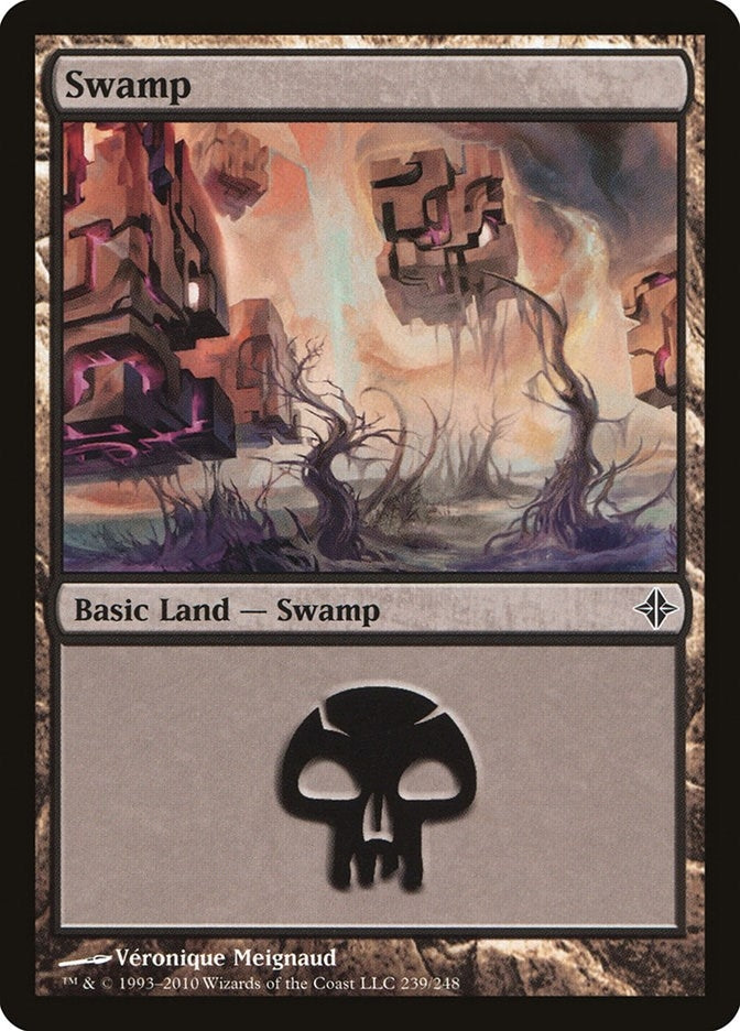 Image for Swamp (239) (239) [Rise of the Eldrazi] - Magic: The Gathering