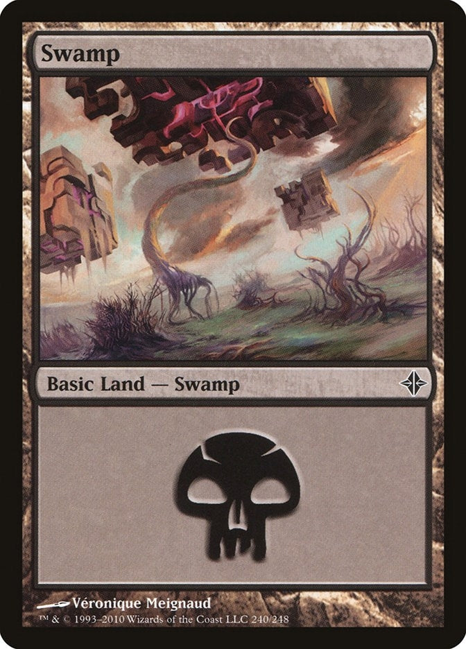 Image for Swamp (240) (240) [Rise of the Eldrazi] - Magic: The Gathering