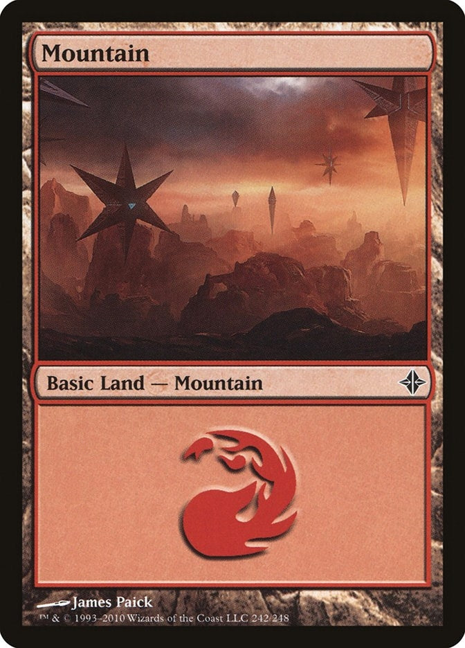 Image for Mountain (242) (242) [Rise of the Eldrazi] - Magic: The Gathering