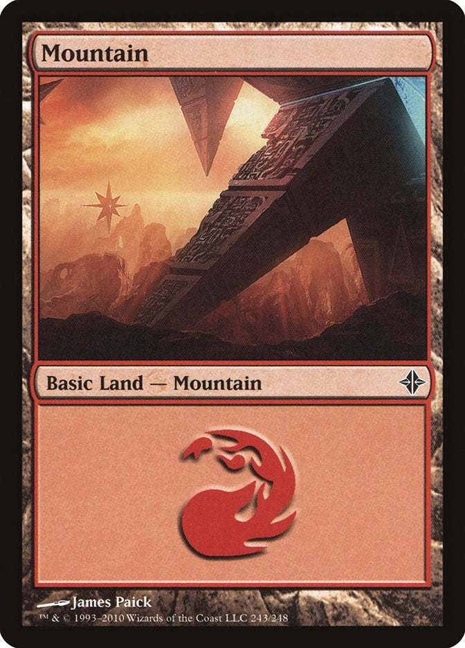 Image for Mountain (243) (243) [Rise of the Eldrazi] - Magic: The Gathering