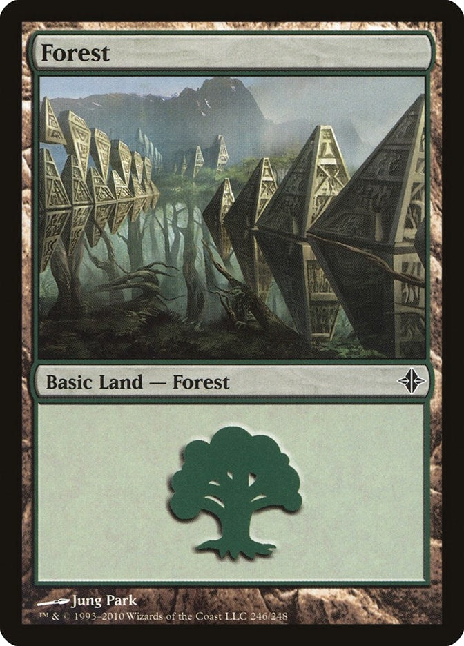 Image for Forest (246) (246) [Rise of the Eldrazi] - Magic: The Gathering