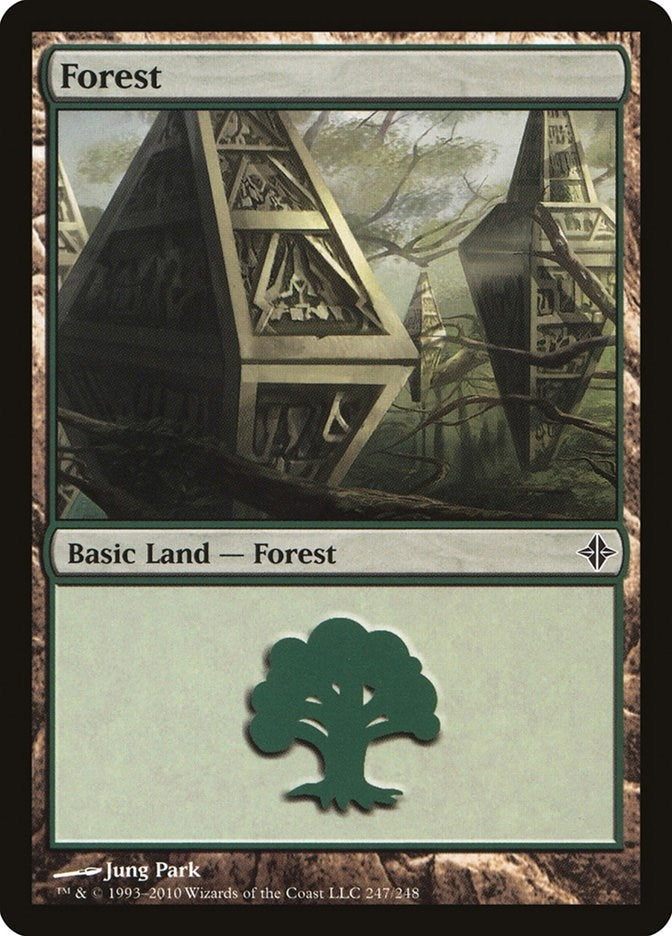 Forest (247) (247) [Rise of the Eldrazi]