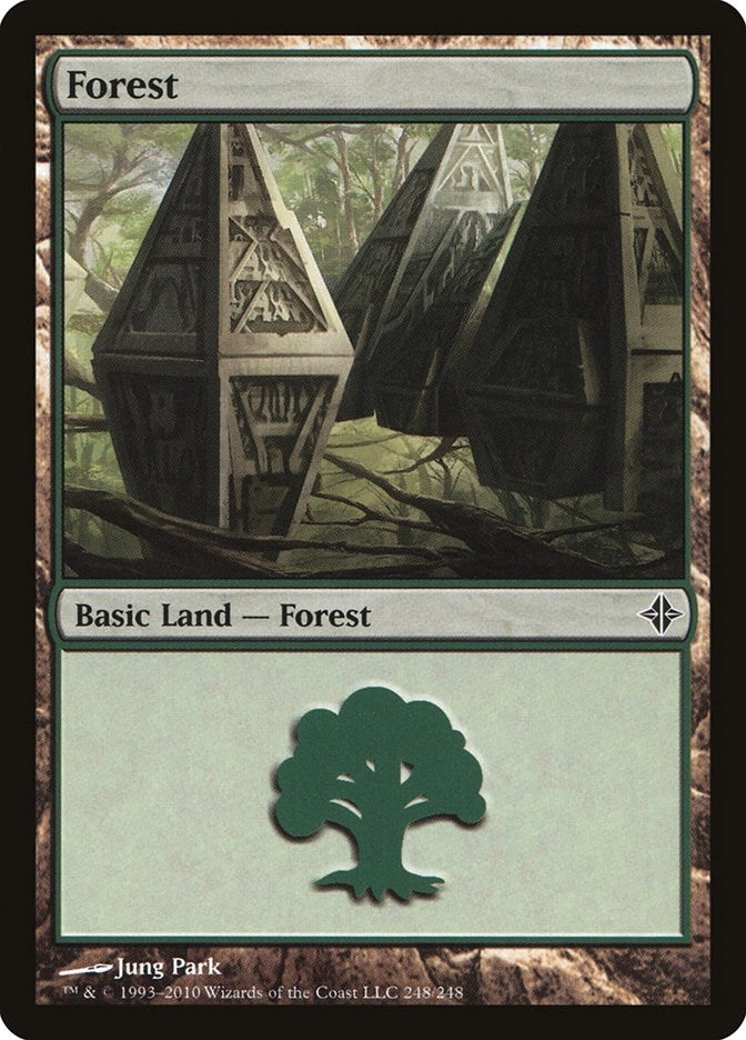 Image for Forest (248) (248) [Rise of the Eldrazi] - Magic: The Gathering